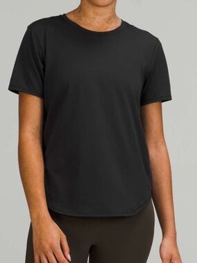 Lululemon High Neck Running and Training T-Shirt